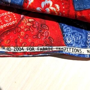 Bandana Print Fabric